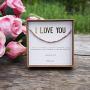 RareLove I Love You Morse Code Bracelets Secret Message Gift For Her Rose Golden Beads String Bracelet Women Girls