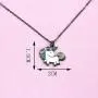 Unicorn Necklace | Jewelry Charm Stuff Unicorn Gifts for Women Men Pendant Accessories and Black Chain Unicorn Necklace | Jewelry Charm Stuff Unicorn Gifts for Women Men Pendant Accessories and Black Chain