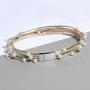 Leather Wrap Bracelet for Women - Handmade Clasp Bangle Bracelet with Pearl Beads Crystal Wristbands Jewelry Gift for Sisters, Teen Girls and Mother