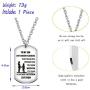 AGR8T Pendant Necklaces Son Birthday Graduation Gifts from Mom Stainless Steel - to My Son You are Braver Stronger Smarter Than You Think