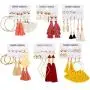 JACEDOFU 36 PairsTassel Earrings Layered Long Thread Ball Dangle Earrings Stud Earring Bohemian Tiered Tassel Drop Earrings Fashion Jewelry for Women Girls Valentine Birthday Party Gifts JACEDOFU 36 PairsTassel Earrings Layered Long Thread Ball Dangle Earrings Stud Earring Bohemian Tiered Tassel Drop Earrings Fashion Jewelry for Women Girls Valentine Birthday Party Gifts