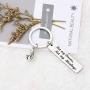 WSNANG Funny Monkey Keychain Not My Circus Not My Monkeys Keychain Retirement Gift for Employees Colleague Social Worker Going Away Gift