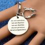 SEIRAA 911 Dispatcher Gifts Emergency Operator Responder Thank You Gift We are Nameless We are Faceless We are Dispatchers Key Chain