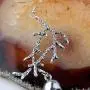Mountainer Punk Gothic Tree Branch Skull Skeleton Dangle Drop Earrings for Women Scary Halloween Jewelry Accessory