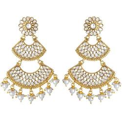 Aheli Classic Drop Earrings for Women Girls Indian Traditional Bollywood Jewelry