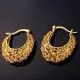 Women Girls Hoop Earrings Stainless Steel/18K Gold Plated Loop Earrings Hypoallergenic, Polished/Half Open/Vintage/Statement Ear Rings Women Girls Hoop Earrings Stainless Steel/18K Gold Plated Loop Earrings Hypoallergenic, Polished/Half Open/Vintage/Statement Ear Rings
