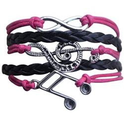 Music Bracelet - Music Jewelry - Music Gift - Treble Clef Jewelry - Music Note- Music Lover Jewelry Gift