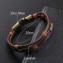 Leather Bracelet For Women Men , Braided Genuine Bangle Charm Mens Vintage Wrist Band Brown Rope Bracelets Fashion Jewelry