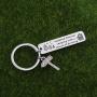 KUIYAI Weekend Forecast Camping with a Chance of Drinking Keychain Camper Key Ring