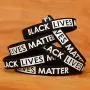Black Lives Matter (Pack of 5) Silicone Wristband Bracelet