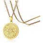 FPHNUY Magic Seals Amulets Spiritual Lucky Jewelry Pendent Necklace Jewelry Seven Seals of The Archangels Necklace