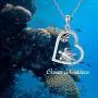 Rikelus 925 Sterling Silver Sea Turtle Pendant Necklace Jewelry Gifts for Christmas Birthday Rikelus 925 Sterling Silver Sea Turtle Pendant Necklace Jewelry Gifts for Christmas Birthday