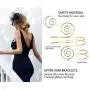 Jstyle 4Pcs Coil Upper Arm Cuff Open Arm Bracelet for Women Victorian Filigree Swirl Boho Armband Bangle Armlet Adjustable Jstyle 4Pcs Coil Upper Arm Cuff Open Arm Bracelet for Women Victorian Filigree Swirl Boho Armband Bangle Armlet Adjustable