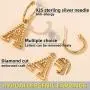 GoldChic Jewelry Initial Earrings Dangle, Girls/Women Lightweight Embossed Name Alphabet Letter Hoop Drop Earrings from A-Z Hypoallergenic for Sensitive Ears,with Gift Box