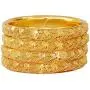 JDZ COLLECTION Indian Gold Plated Bangle Bracelet Bollywood Jewelry Ethnic Pola Bangles Set 4pc Traditional Designer Bangles