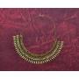 Sansar India Kolhapuri Choker Indian Necklace Earrings Jewelry Set for Girls and Women 1345