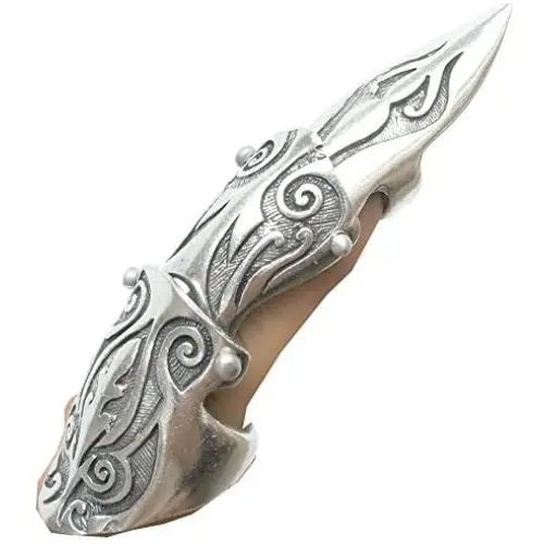OhDeal4U Full Finger Armor Ring Silver Pewter Metal Punk Gothic Various Styles OhDeal4U Full Finger Armor Ring Silver Pewter Metal Punk Gothic Various Styles