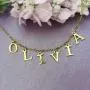 YSAHan Customized Name Necklace Handmade Personalized 18K Gold Plated Choker Nameplate Jewelry for Women Girls YSAHan Customized Name Necklace Handmade Personalized 18K Gold Plated Choker Nameplate Jewelry for Women Girls