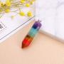 7 Chakra Natural Stones Pendants Necklace Healing Gemstone Crystal Energy Necklaces for Women Men Ladies Girls