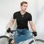 U7 Men Cool Bicycle Jewelry Stainless Steel Wheat Chain Bike Pendant Necklaces U7 Men Cool Bicycle Jewelry Stainless Steel Wheat Chain Bike Pendant Necklaces