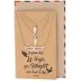 Quan Jewelry Angel Wing Necklace, Set of 3 Pendant Necklaces, Gifts for Mother Daughter Sister with Inspirational Quote Card - 100% Handmade