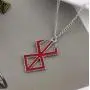 GK-O Anime Berserk Cosplay Costume Brand of Sacrifice Necklace Key Ring Key Chain