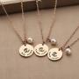 Zuo Bao 3 Sister Necklace Big Sister Middle Sister Little Sister Necklace Set Sisters Gift Best Friend Necklace