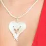 Montana Silversmiths Angel Heart Silver Necklace Montana Silversmiths Angel Heart Silver Necklace