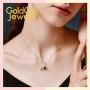 GoldChic Jewelry i Love u Necklace in 100 Languages, Old English Initial Necklace for Women/Girls,I Love You Necklaces for Girlfriend, Adjustable Chain Length 18''-20'', with Gift Box