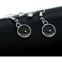 Uloveido Charms Real Mustard Seed Earrings for Women Girls, Stainless Steel Dangle Drop Earrings Y582