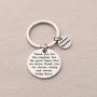 Babysitter Gift Thank You for Always Caring and Always Being There Keychain Appreciation Gift Nanny Thank You Gift