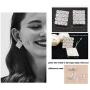 Yamberdoly Rhinestone Choker Necklaces for Women Silver Diamond Crystal Choker Necklace Adjustable Sexy Rhinestone Party Wedding Jewelry Set