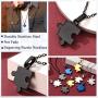 FaithHeart Puzzle Matching Necklace Personalized Custom BFF Pendant Necklaces Set for Women Men Family/Team/Classmates Names Jewelry