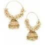 Crunchy Fashion Bollywood Style Traditional Indian Jewelry Bahubali Jhumki Jhumka Earrings for Women/Girls Crunchy Fashion Bollywood Style Traditional Indian Jewelry Bahubali Jhumki Jhumka Earrings for Women/Girls