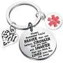 FUSTMW EMT Gift EMT Keychain Emergency Medical Technician Jewelry EMT Graduation Gifts You are Braver Stronger Smarter Than You Think Paramedic Inspiration Gifts FUSTMW EMT Gift EMT Keychain Emergency Medical Technician Jewelry EMT Graduation Gifts You are Braver Stronger Smarter Than You Think Paramedic Inspiration Gifts