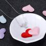 Cupid Pendant Necklace for Girlfriend Wife Sister Jewelry Gifts Love God Choker for Girl Teens Birthday Guardian Cherub for Women Mom Valentine Neutral Angel Baby Chain