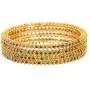 Efulgenz Indian Bollywood CZ Crystal Rhinestone Gold Plated Multicolor Wedding Bridal Bracelet Bangle Set Jewelry
