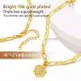 ChainsPro 26 Letter Necklace, Men/Women Initial Pendant with Chain 16''+2'', 18K Gold Plated (Send Gift Box) ChainsPro 26 Letter Necklace, Men/Women Initial Pendant with Chain 16''+2'', 18K Gold Plated (Send Gift Box)