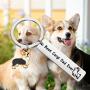 PENQI Corgi Lover Gifts Corgi Owner Gift Best Corgi Dad Ever Keychain Animal Lover Gift for Dog Dad Dog Lover Dog Owner