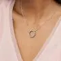 Pandora Jewelry Circle of Sparkle Cubic Zirconia Necklace in Sterling Silver, 17.7'' Pandora Jewelry Circle of Sparkle Cubic Zirconia Necklace in Sterling Silver, 17.7''