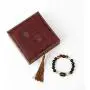 Feng Shui Obsidian Five-element Wealth Porsperity 10mm Bracelet , Attract Wealth and Good Luck, Deluxe Gift Box Included