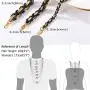 PROSTEEL 4MM/6MM/8MM Stainless Steel Necklace for Men Boys Women, Stylish and Cool, Byzantine Chain Black Gold Silver Tone, 18-30 Inches, Come Gift Box PROSTEEL 4MM/6MM/8MM Stainless Steel Necklace for Men Boys Women, Stylish and Cool, Byzantine Chain Black Gold Silver Tone, 18-30 Inches, Come Gift Box