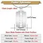 Xusamss Punk Jewelry Stainless Steel Razor Blade Tag Pendant Necklace,24'' Box Chain Xusamss Punk Jewelry Stainless Steel Razor Blade Tag Pendant Necklace,24'' Box Chain