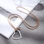 Jewelry Long necklace for women with Gold Silver Star Pendant Adjustable Rope Chain Chokers Necklaces