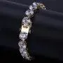 JINAO 18K Gold Plated 1 Row 10MM Lab Simulated Diamond Iced Out Chain Mens Hiphop Tennis Necklace … JINAO 18K Gold Plated 1 Row 10MM Lab Simulated Diamond Iced Out Chain Mens Hiphop Tennis Necklace …