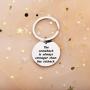 BAUNA Sobriety Keychain Addiction Recovery Jewelry The Comeback is Always Stronger Than The Setback Key Ring Inspirational Quote Empower Gifts