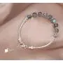 Jan&Dee Manual Original Labradorite Moonstone Crystal Bracelet Jan&Dee Manual Original Labradorite Moonstone Crystal Bracelet