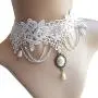 ETERNITY J. Vintage Lace Gothic Style Tassel Pendant Choker Victorian Palace Princess Lolita Necklace Bracelet ETERNITY J. Vintage Lace Gothic Style Tassel Pendant Choker Victorian Palace Princess Lolita Necklace Bracelet