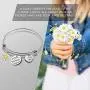 Tribe Gift Daisy Jewelry Celebrate Friendship Gift Love My Bride Tribe Jewelry(Love My Tribe BR)