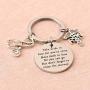 FUSTMW RN Nurse Keychain Gift RN Graduate Gifts Registered Nurse Gifts Medical Jewelry RN Charm Take Pride in How Far You Have Come Nurse Inspirational Gifts …